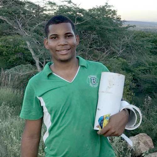 Pabel working on the Dominican Republic water system